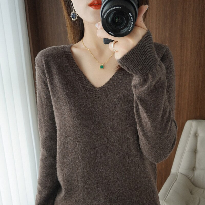 EB | V-Ausschnitt Pullover