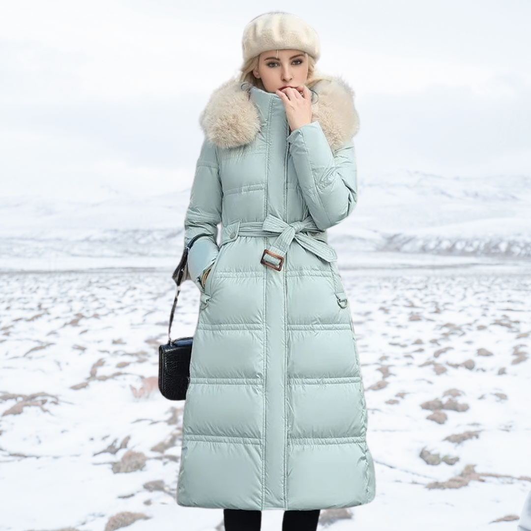 EB | Luxuriöser Kunstpelz Wintermantel für Frauen