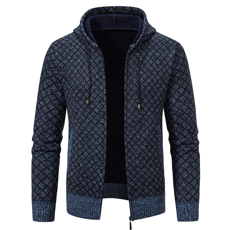 EB | Elegante, schlanke Jacke mit Kapuze für Männer