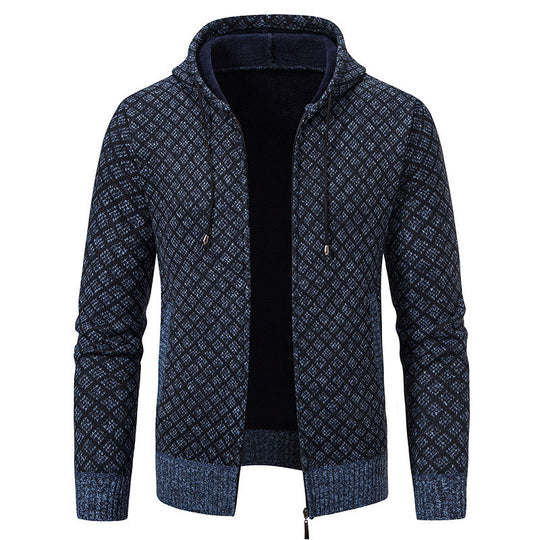 EB | Elegante, schlanke Jacke mit Kapuze für Männer