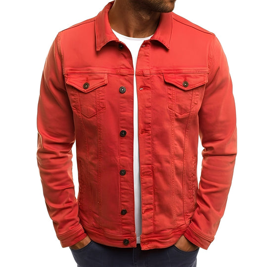 EB | Stylische Denimjacke mit Taschen für Männer