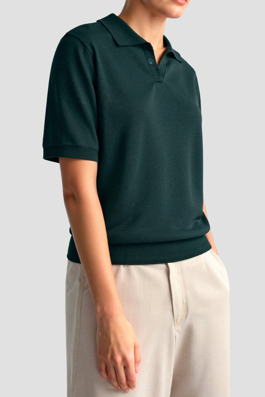 EB | Bequeme Damen Polo mit Kurzen Ärmeln