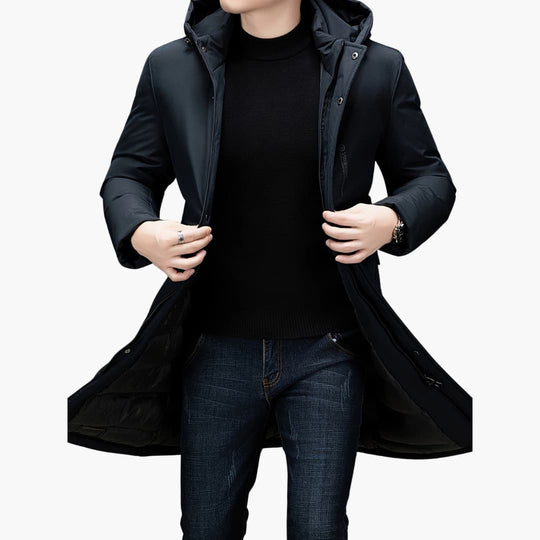 EB | Stilvolle Winterjacke mit Kapuze für Männer