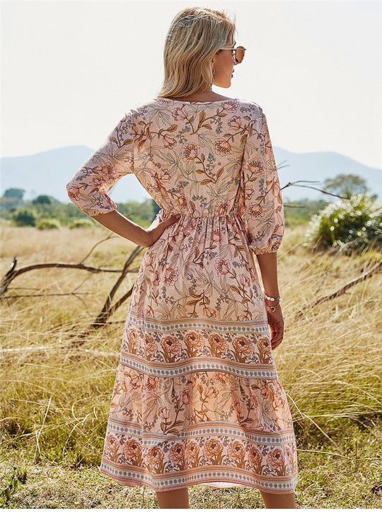 EB | Stilvolles Boho Sommerkleid
