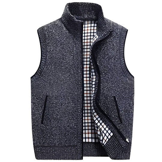 EB | Klassischer Cardigan mit Futter für Männer