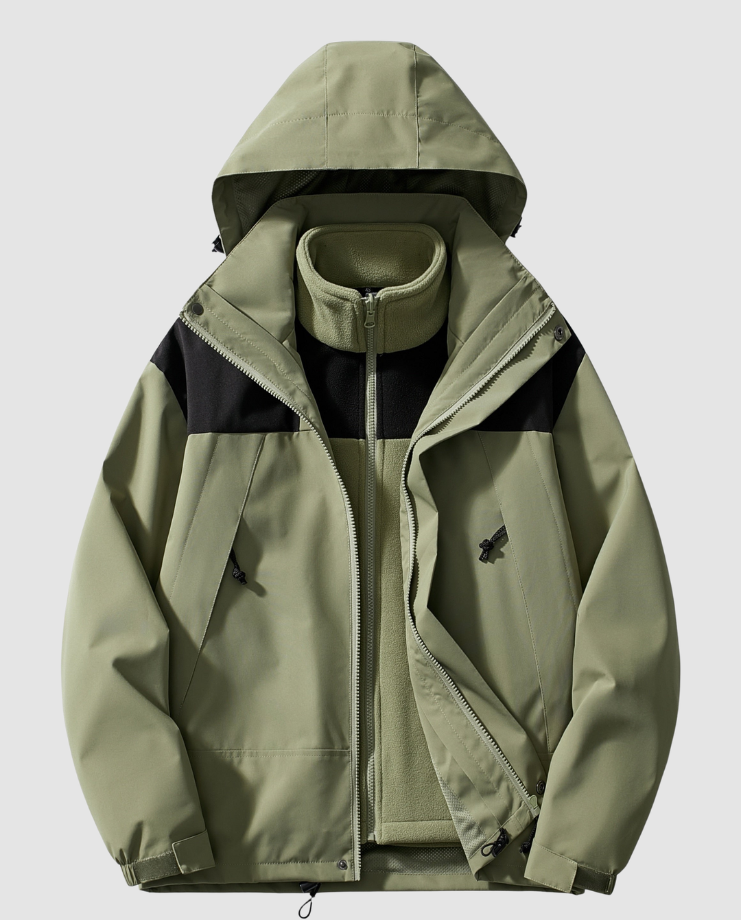 Warme Damen Winterjacke Fleece | EB
