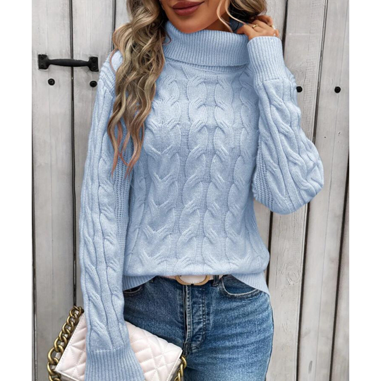 EB | Klassischer Eleganter Rollkragenpullover