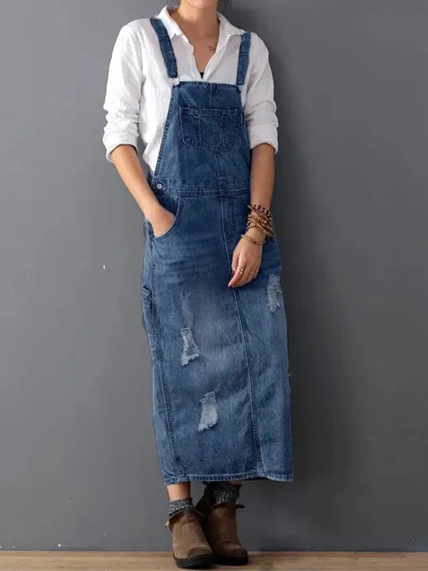 EB | Lässiges Denim Latzkleid