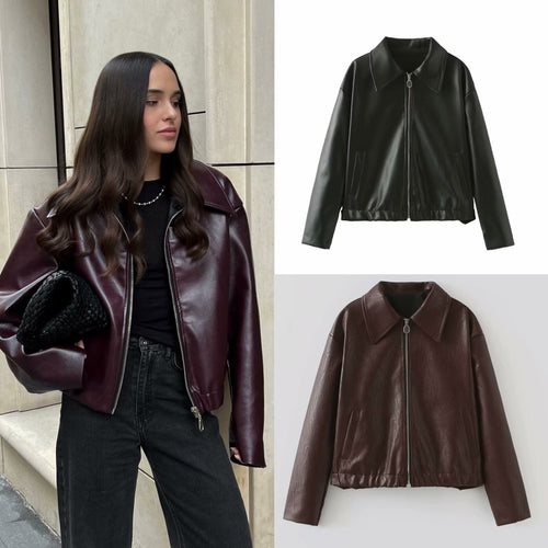 EB | Elegante Lederjacke