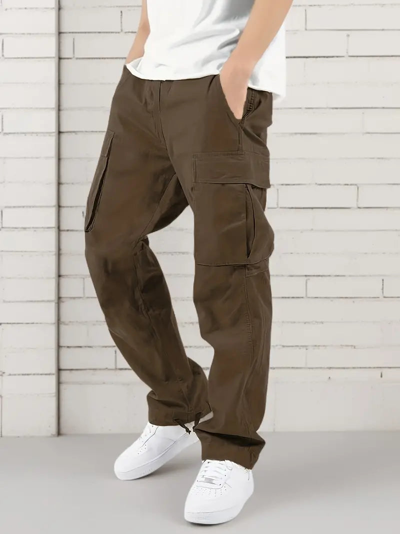 EB | Lässige Jogginghose Herren mit Elastischem Bund und Taschen