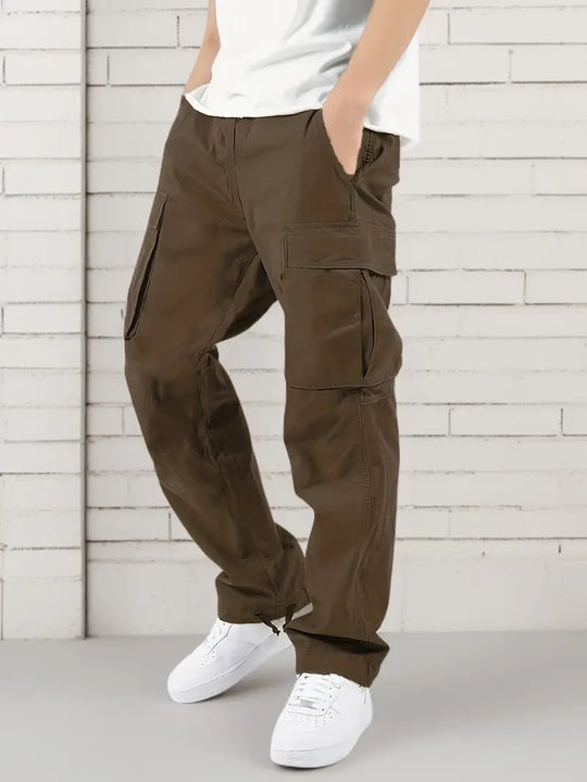 EB | Lässige Jogginghose Herren mit Elastischem Bund und Taschen