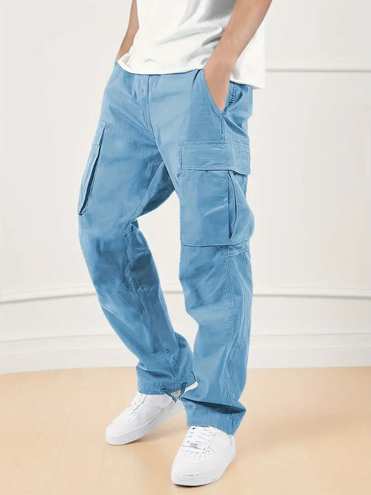 EB | Lässige Jogginghose Herren mit Elastischem Bund und Taschen