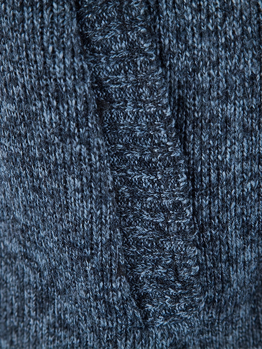 EB | Gemusterter Hoodie Baumwolle und Polyester Warm und Stilvoll