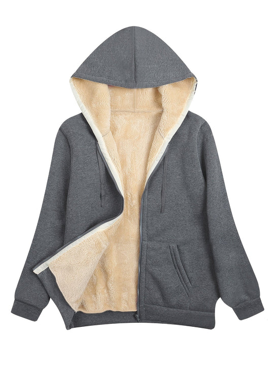 EB | Bequeme Damen Zip up Jacke