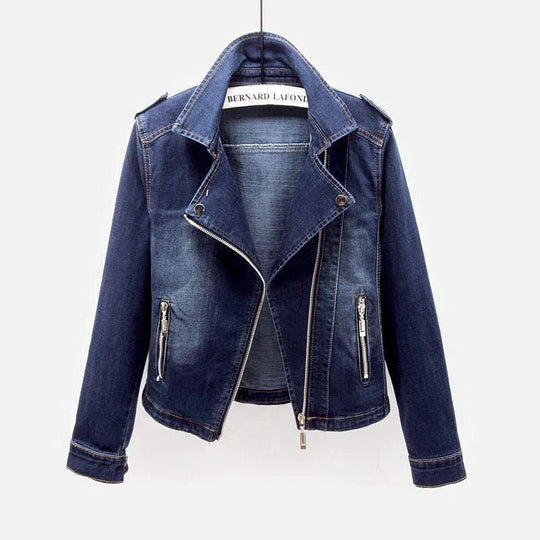 EB | Jeansjacke mit zeitlosem Fusionsstil