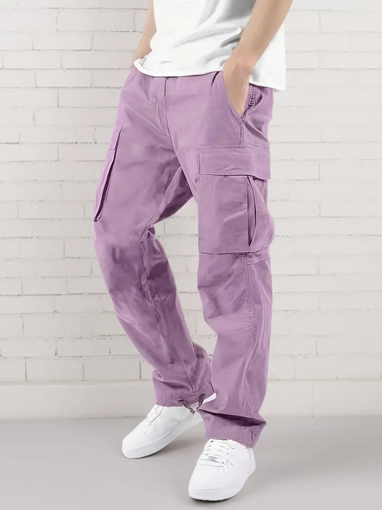 EB | Lässige Jogginghose Herren mit Elastischem Bund und Taschen