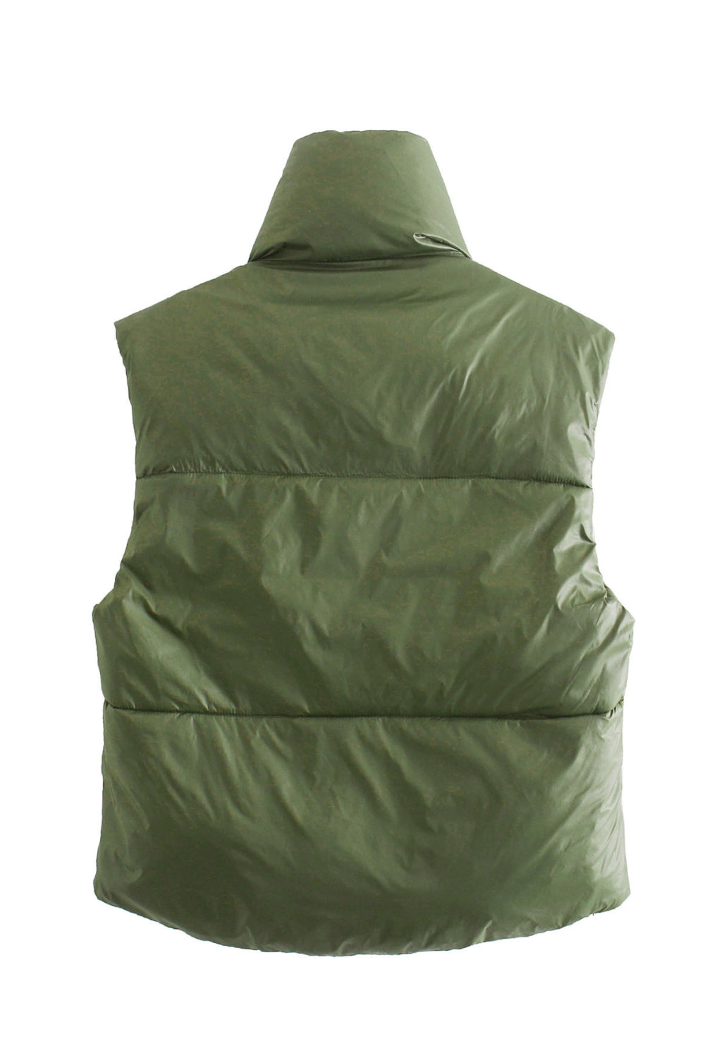 EB | Zip-Up Drawstring Puffer Weste
