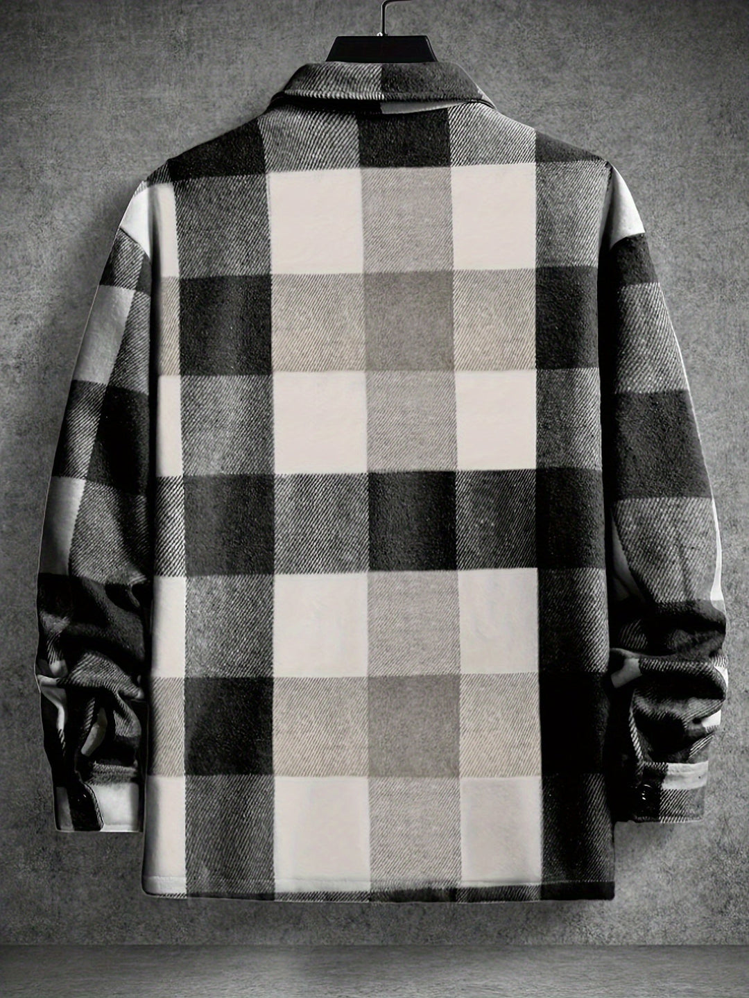 EB | Karierter Hemdjacke Baumwolle Lässig und Trendy