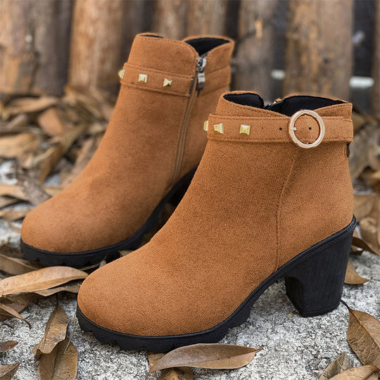 Zeitlose Damenstiefeletten aus hochwertigem Material EB EB