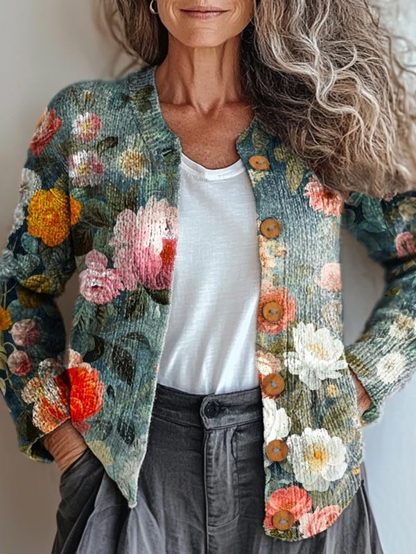 EB | Romantische Blumenjacke