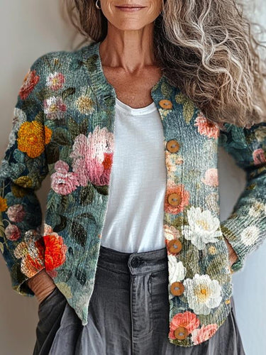 EB | Romantische Blumenjacke