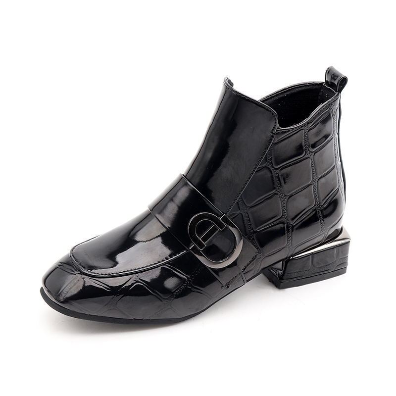 Elegante Stiefelette mit Schnalle für Damen EB