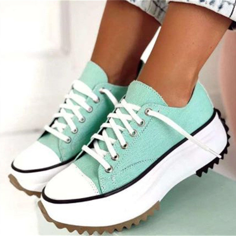Damen Canvas Sneaker für Alltag und Freizeit EB