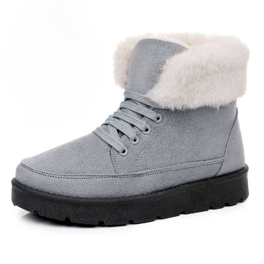 Kuschelige Damen-Winterstiefel mit Fellfutter EB EB