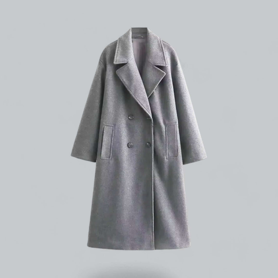 EB | Damen Oversized Knopfmantel