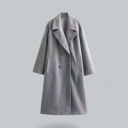 EB | Damen Oversized Knopfmantel