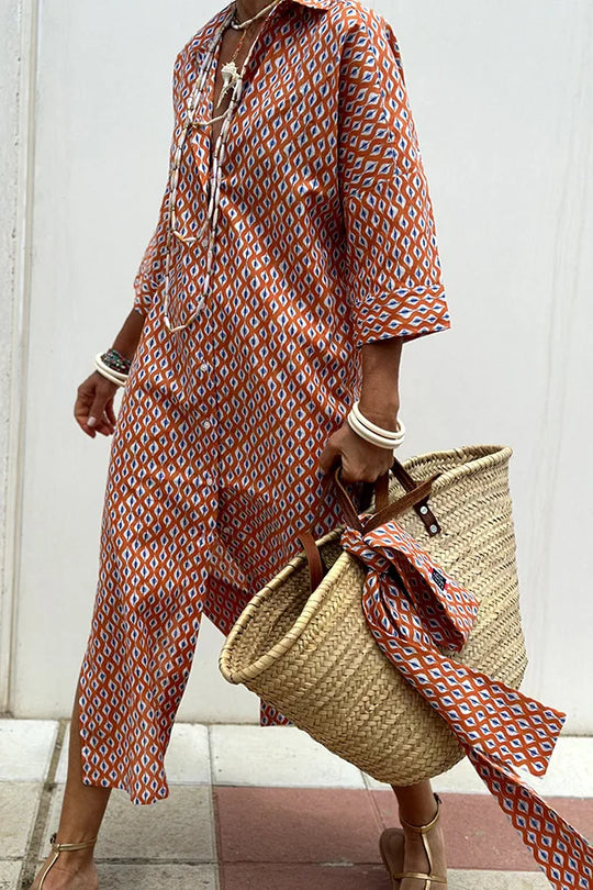 EB | Luftiges Sommerkleid mit Floralem Muster