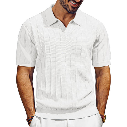 EB | Mesh-Loch hohler Strickpullover