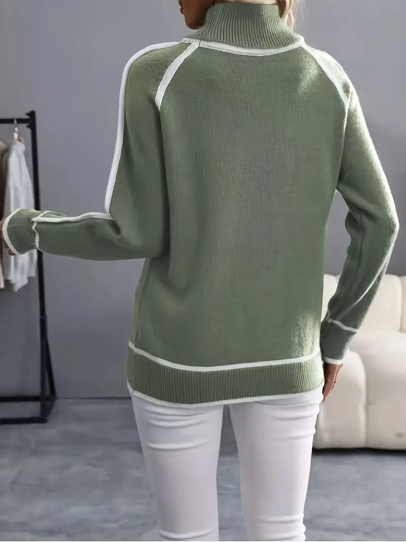 EB | Warmer Rollkragenpullover für Frauen