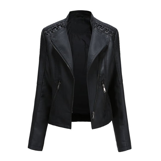 EB | Gewaschene Lammfell-Lederjacke