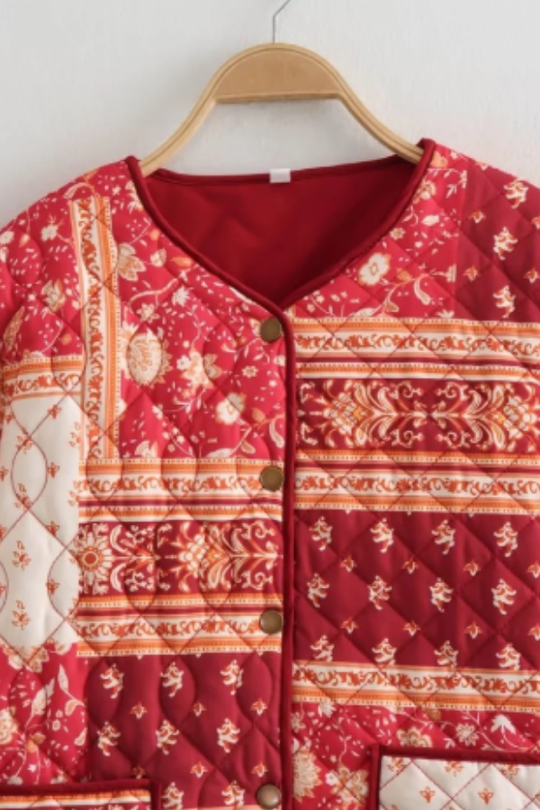 EB | Gedruckte Baumwolljacke