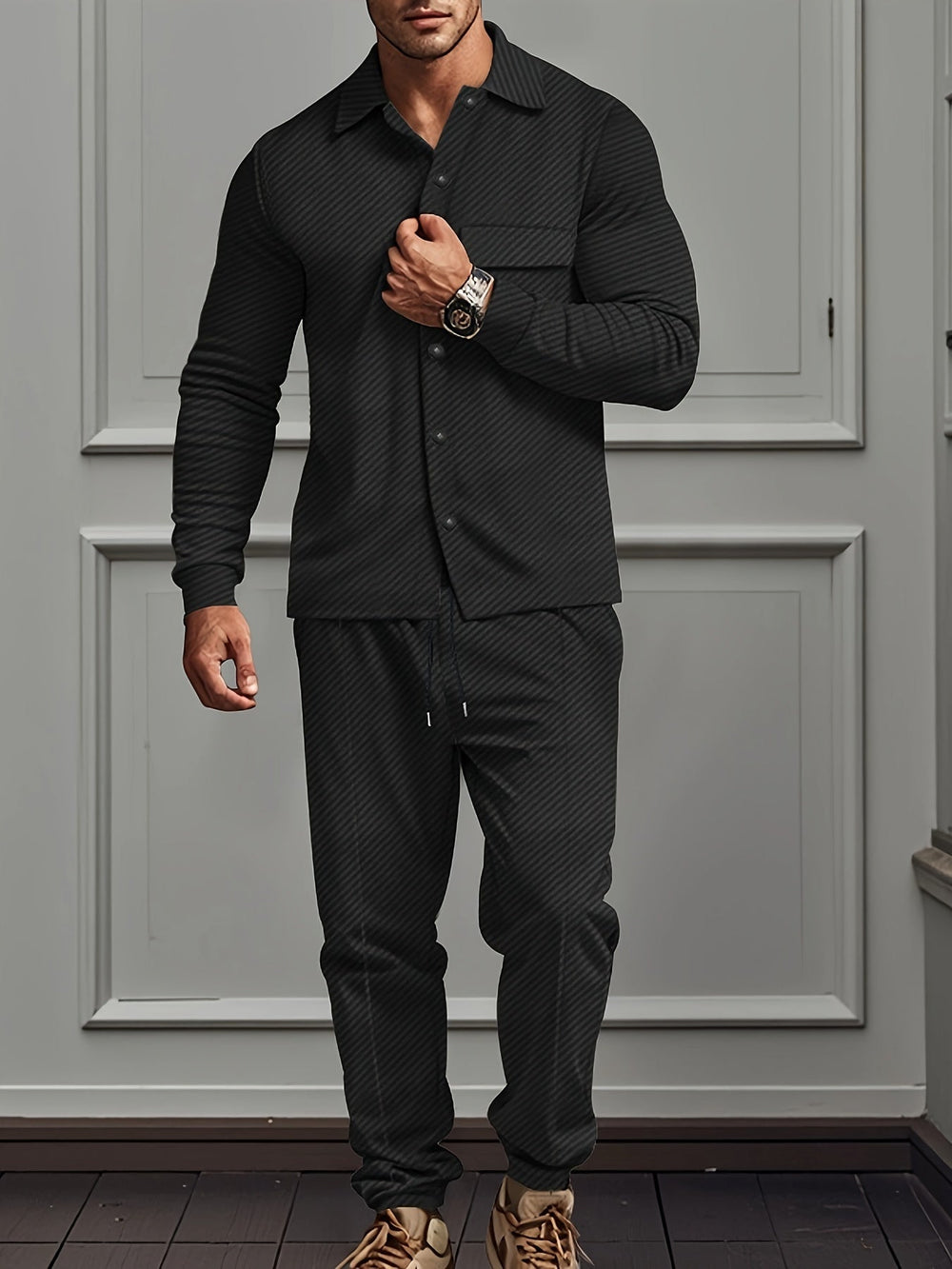 EB | Herrenoverall Mit Mischgewebe Aus Polyester Und Hose
