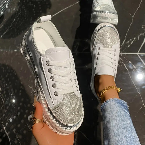 bequeme orthopädische Sneakers mit Pailletten EB EB