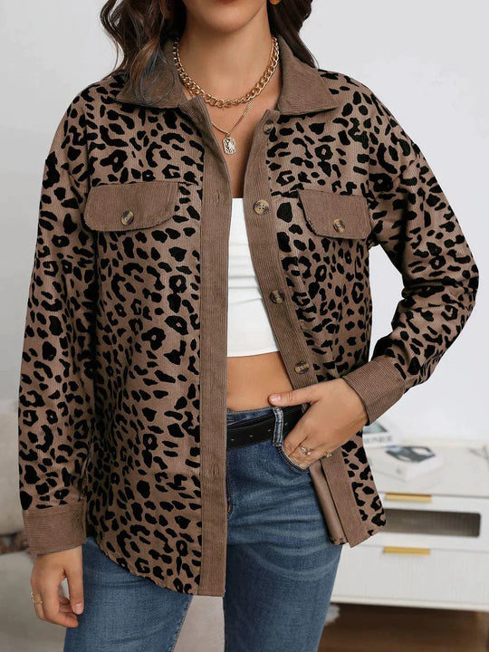 EB | Leopardjacke für Auffällige Outfits