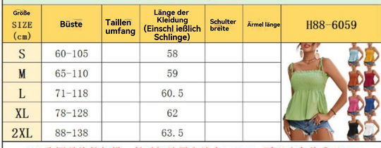 EB | Frauen solide Farbe Rohr Top aus der Schulter Sling Weste