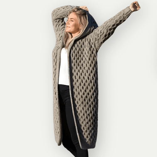 EB | Damen Kapuzenjacke mit langen Ärmeln