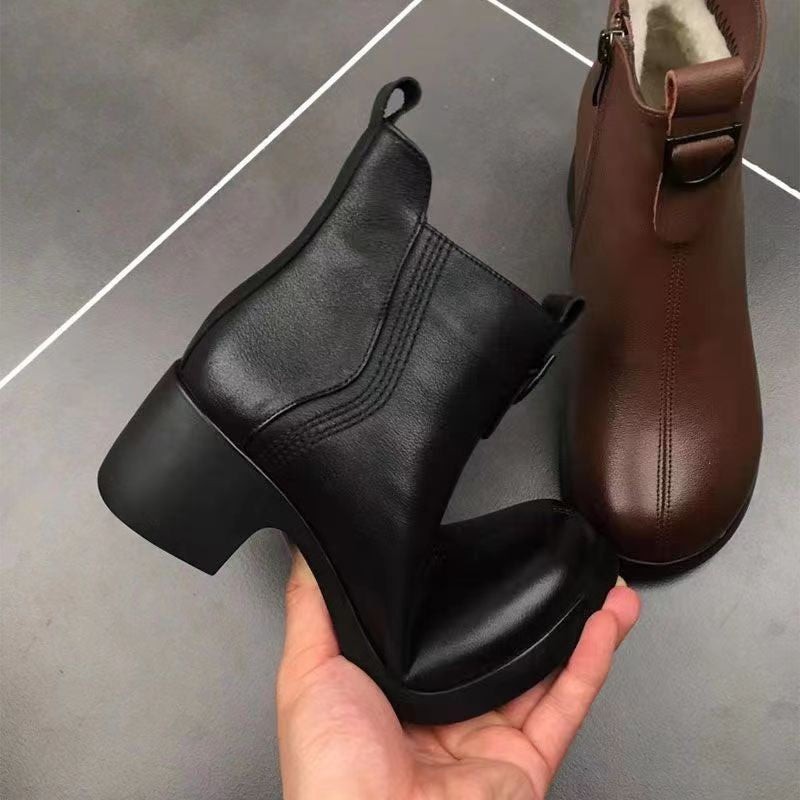Warme Stiefel mit weichem Innenfutter EB EB