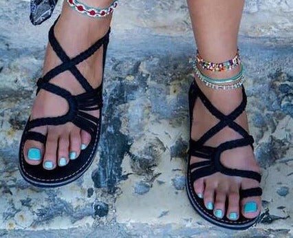 EB | Badesandalen Farbenfroh