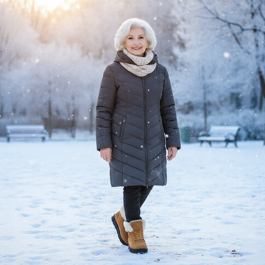 Kuschelige Damen-Winterstiefel mit Fellfutter EB EB