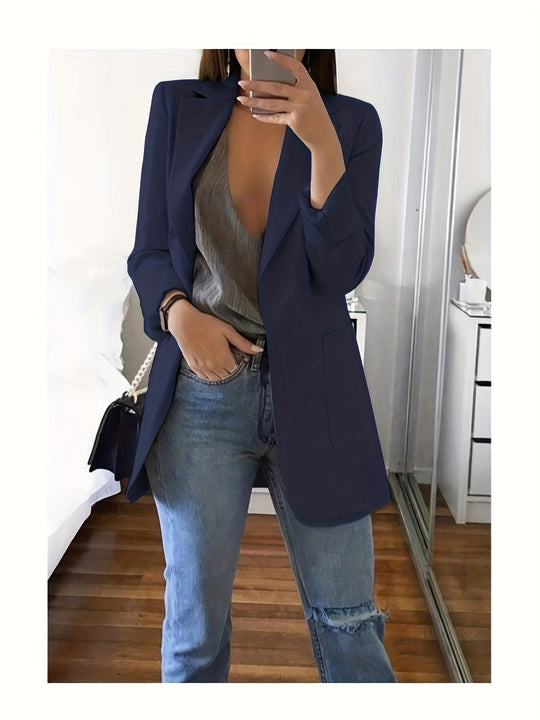 EB | Lässiger Blazer In Übergröße