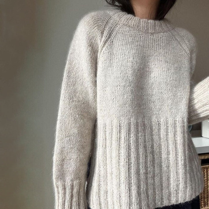 EB | Schlichter und Moderner Langarmpullover