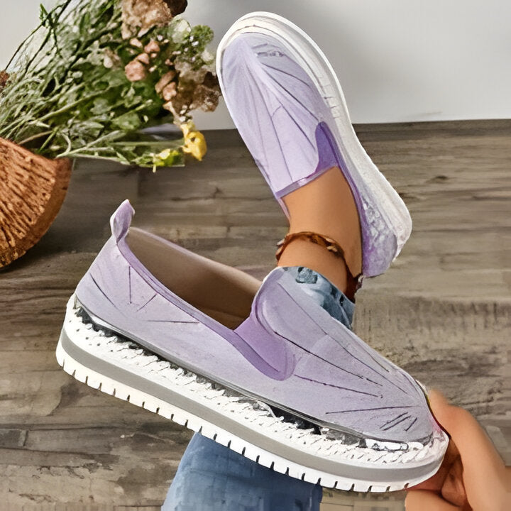 Bea | Elegante Damen Slipper mit funkelnden Strasssteinen EB