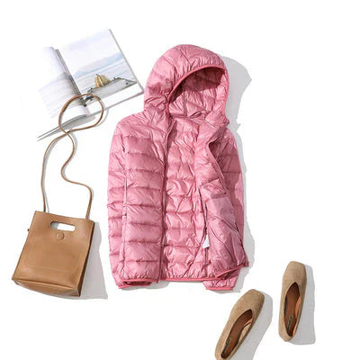 EB | Warme Herbst Gep Padded Jacke mit Kapuze