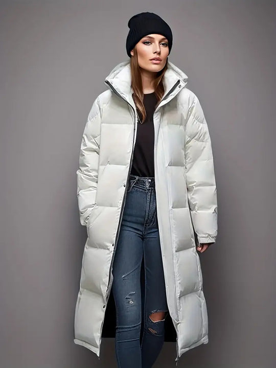EB | Langer Warmer Wintermantel