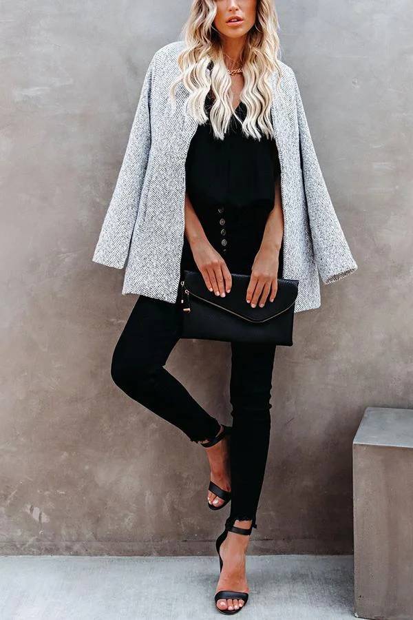 EB | Legere einfarbige Jacke