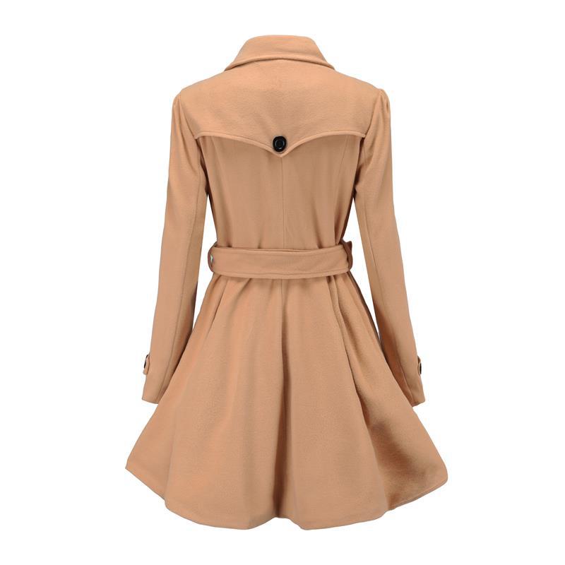 Damen Trenchcoat mit eleganter taillierter Passform EB